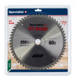 Pjovimo diskas medienai Specialist Wood; 255x1,8x30/25,4 mm; Z60