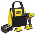 Suktuvas-gręžtuvas Stanley SFMCD700C2S-QW; 18 V; 2x1,5 Ah akum.