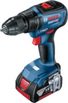 Suktuvas-gręžtuvas Bosch GSR 18V-50; 18 V; 2x5,0 Ah akum.