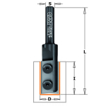 Tiesi pir&scaron;tinė freza CMT; S=8 mm; D=16 mm