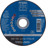 Abrazyvinis pjovimo diskas Pferd SG Steelox; 125x2,4x22,23 mm