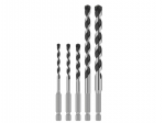 Grąžtų komplektas Bosch 2608707004; 4-10 mm; 5  vnt.