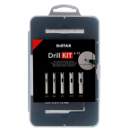 Deimantinių grąžtų komplektas DISTAR 89568442109; 6-12 mm; 5 vnt.
