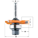 Diskinė griovelių freza CMT 922.350.11B; 5/47,6 mm; su guoliu