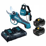Sekatorius Makita DUP362PT2; 18 V; 2x5,0 Ah akum.