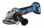 Akumuliatorinis kampinis &scaron;lifuoklis Bosch GWS 18V-8 Professional; 125 mm; 18 V (be akumuliatoriaus ir pakrovėjo) + L-BOXX 136
