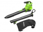 Akumuliatorinis lapų siurblys-pūstuvas Greenworks BL48L01-01; 2x24 V (be akumuliatoriaus ir pakrovėjo)