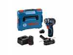 Akumuliatorinis suktuvas-gręžtuvas Bosch GSR12V-32FC; 12 V; 2x2,0 Ah akum.; + priedai