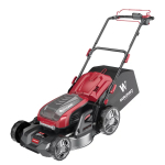 Akumuliatorinė savaeigė vejapjovė Worcraft CLMS40LiBD8AH; 40 V; 470 mm; 4x8,0 Ah akum.