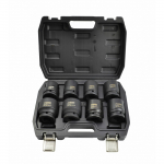 Smūginių galvučių rinkinys AWTools AW38851BL; 3/4''; 24-38 mm; 8 vnt.