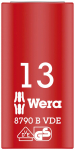 Sukimo galvutė Wera WE05004957001; VDE; 3/8''; 13x46 mm