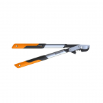 Svertinės sodo žirklės prasilenkiančiais a&scaron;menimis su kablio formos galvute Fiskars PowerGear X LX94