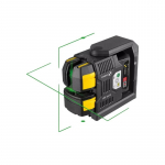 Kryžminis lazerinis nivelyras Stabila LAX 500G; 12V; IP54 žalias