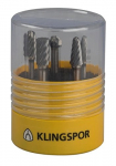 &Scaron;lifavimo akmenų rinkinys Klingspor HF 100 INOX; 5 vnt.