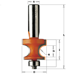 Apvalinimo freza CMT; S=12 mm; D=25,4 mm