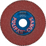 Vėduoklinis &scaron;lifavimo diskas Pferd SGP Curve Alu L; 125 mm; A40