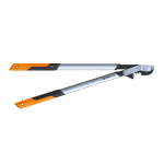 Svertinės sodo žirklės prasilenkiančiais a&scaron;menimis su kablio formos galvute Fiskars PowerGear X LX98