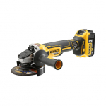 Kampinis &scaron;lifuoklis DeWalt DCG405P2; 18 V; 2x5,0 Ah akum.