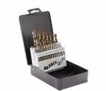 Grąžtų komplektas metalui RUKO A215214; 1-10 mm; 19 vnt.