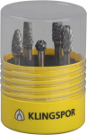 &Scaron;lifavimo akmenų rinkinys Klingspor HF 100 Steel; 5 vnt.