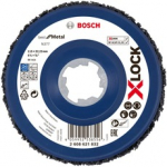 Veltinio diskas valymui Bosch X-LOCK N377 Metal; 115 mm