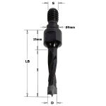 Grąžtas medienai CMT; S=M10/11 mm; D=10x50 mm