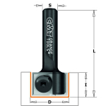 Tiesi pir&scaron;tinė freza CMT; S=8 mm; D=19 mm