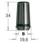 Įvorė CMT 796.920.00; 12,7 mm