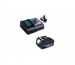Akumuliatorius Makita BL1830B; 18 V; 1x3,0 Ah + pakrovėjas DC18RC