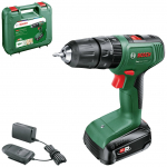 Smūginis gręžtuvas Bosch EasyImpact 18V-40; 18 V; 1x2,0 Ah akum.