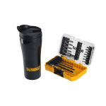 Grąžtų ir sukimo antgalių komplektas DeWalt DT70707-QZ; 25 vnt. + termo puodelis