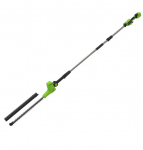 Teleskopinės gyvatvorių žirklės Greenworks G24PHT51II; 24 V (be akumuliatoriaus ir pakrovėjo)