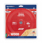Pjovimo diskas Specialist+ LMS2554830-T; 255x30x1,6 mm; Z48; 5&deg;