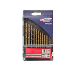 Grąžtų komplektas AWTools AW42212; HSS-Co; 1,5-6,5 mm; 13 vnt.