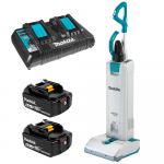 Akumuliatorinis siurblys Makita DVC560PT2; 2x18 V; 2x5,0 Ah akum.