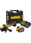Kampinis &scaron;lifuoklis DeWalt DCG409VST1-QW; 18 V; 1x6,0 Ah akum.
