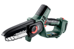 &Scaron;akų genėjimo grandininis pjūklas Metabo MS 18 LTX 15; 18 V; 15 cm juosta (be akumuliatoriaus ir pakrovėjo)
