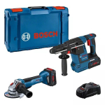 Įrankių komplektas Bosch 0615990N33; 18 V; 2x5,5 Ah akum.