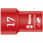 Sukimo galvutė Wera WE05004961001; VDE; 3/8''; 17x46 mm