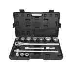 Sukimo galvučių komplektas AWTools AW39015; 3/4''; 22-50 mm; 14 dalių