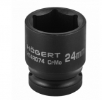 Smūginė sukimo galvutė Hogert HT4R074; 1/2''; 24 mm
