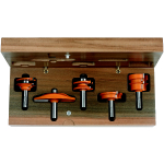 Frezų rinkinys CMT for kitchen; 1/2'' (12,7 mm); profile B; 5 dalys