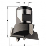 Furnitūros skylių grąžtas CMT 501.550.11; S=M12x1 mm; D=55 mm