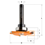 Diskinė griovelių freza CMT 923.350.11A; 5/47,6 mm; su guoliu