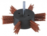 Nailoninis apvalus &scaron;epetys Wolfcraft 100x10 mm; HEX 1/4'' grubus