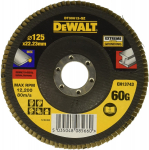 Vėduoklinis &scaron;lifavimo diskas DeWalt DT30612-QZ; 125 mm; P60
