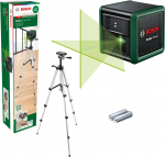Kryžminis lazerinis nivelyras Bosch Quigo Green