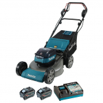 Akumuliatorinė savaeigė vejapjovė Makita LM002GT201; 40 V; 2x5,0 Ah akum.