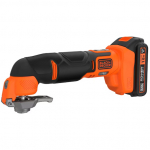 Daugiafunkcinis įrankis Black & Decker BDCOS18D1K-QW; 18 V; 1x2,0 Ah akum. + priedai