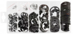 Rinkinys Condor Werkzeug C9090; 1,5-22 mm; 300 vnt.